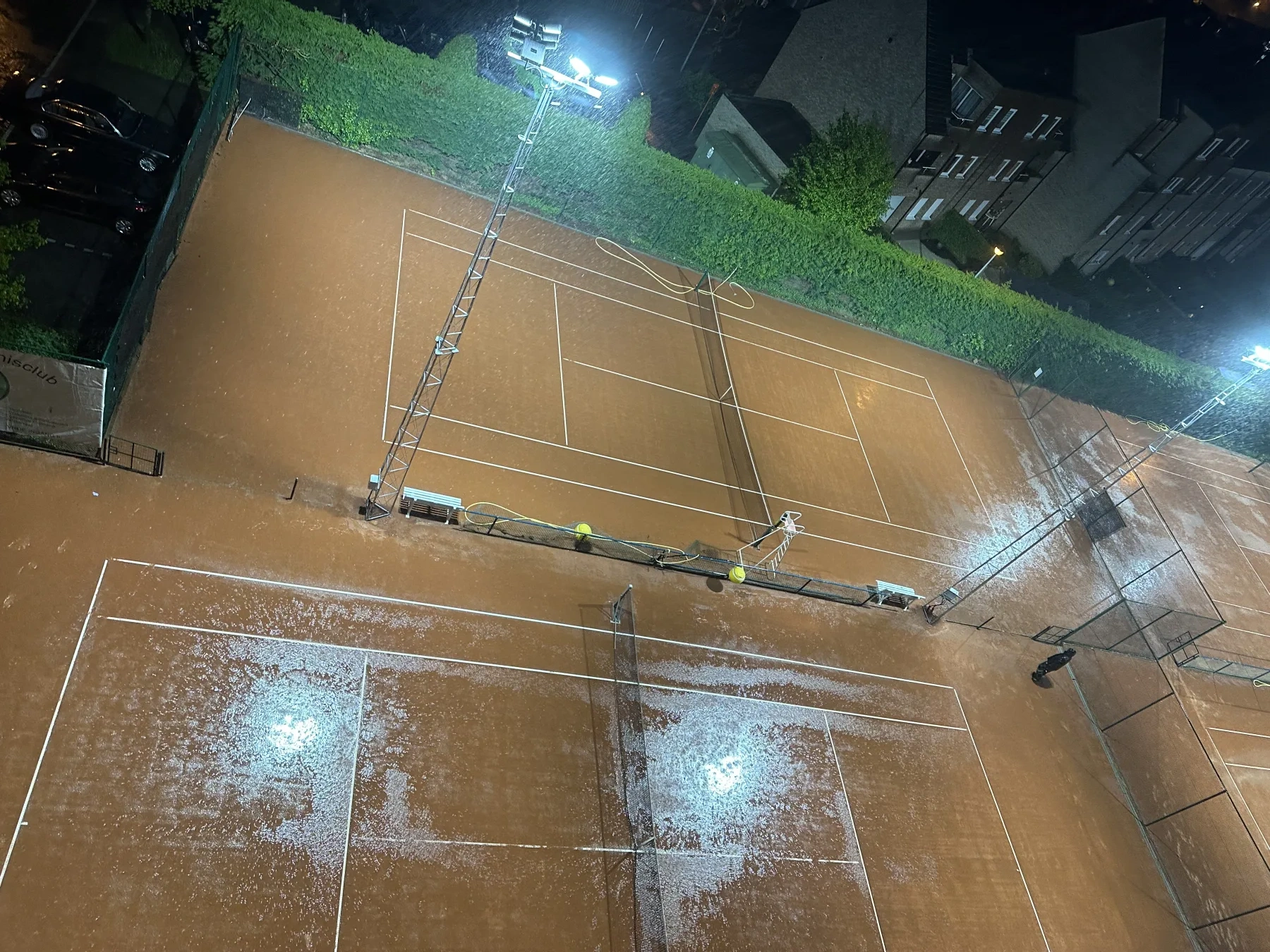 Sportverlichting bij TC 78