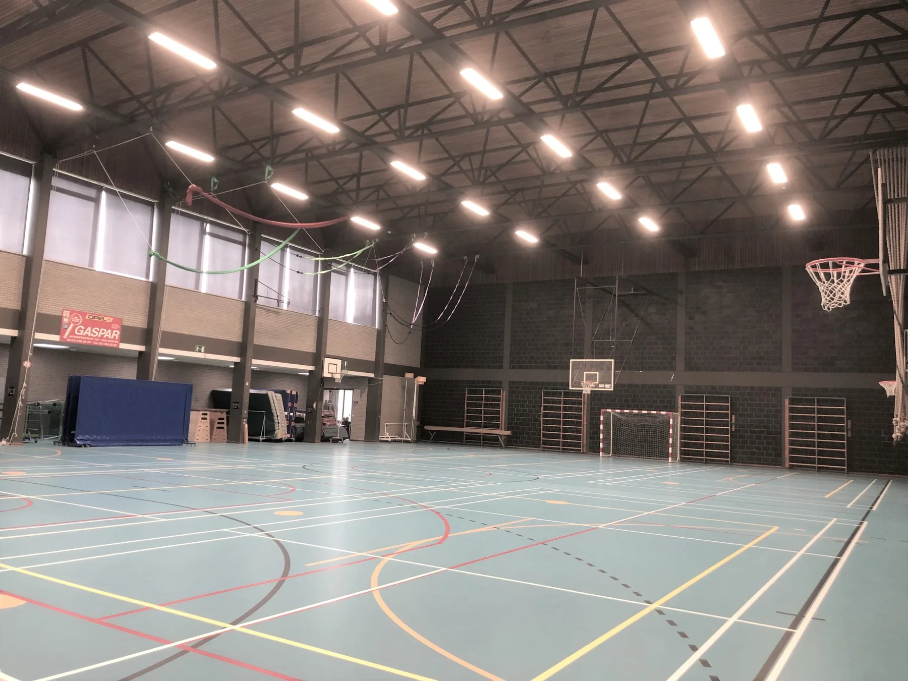 Sportlocatie bij Atheneum Mortsel