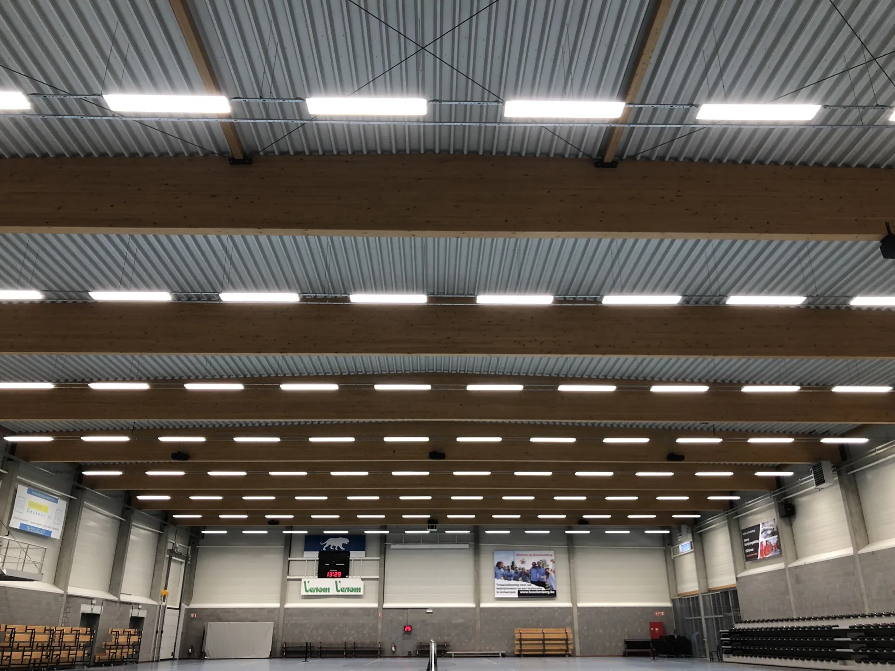 Infrastructuur bij Boeckenberg Sporthal