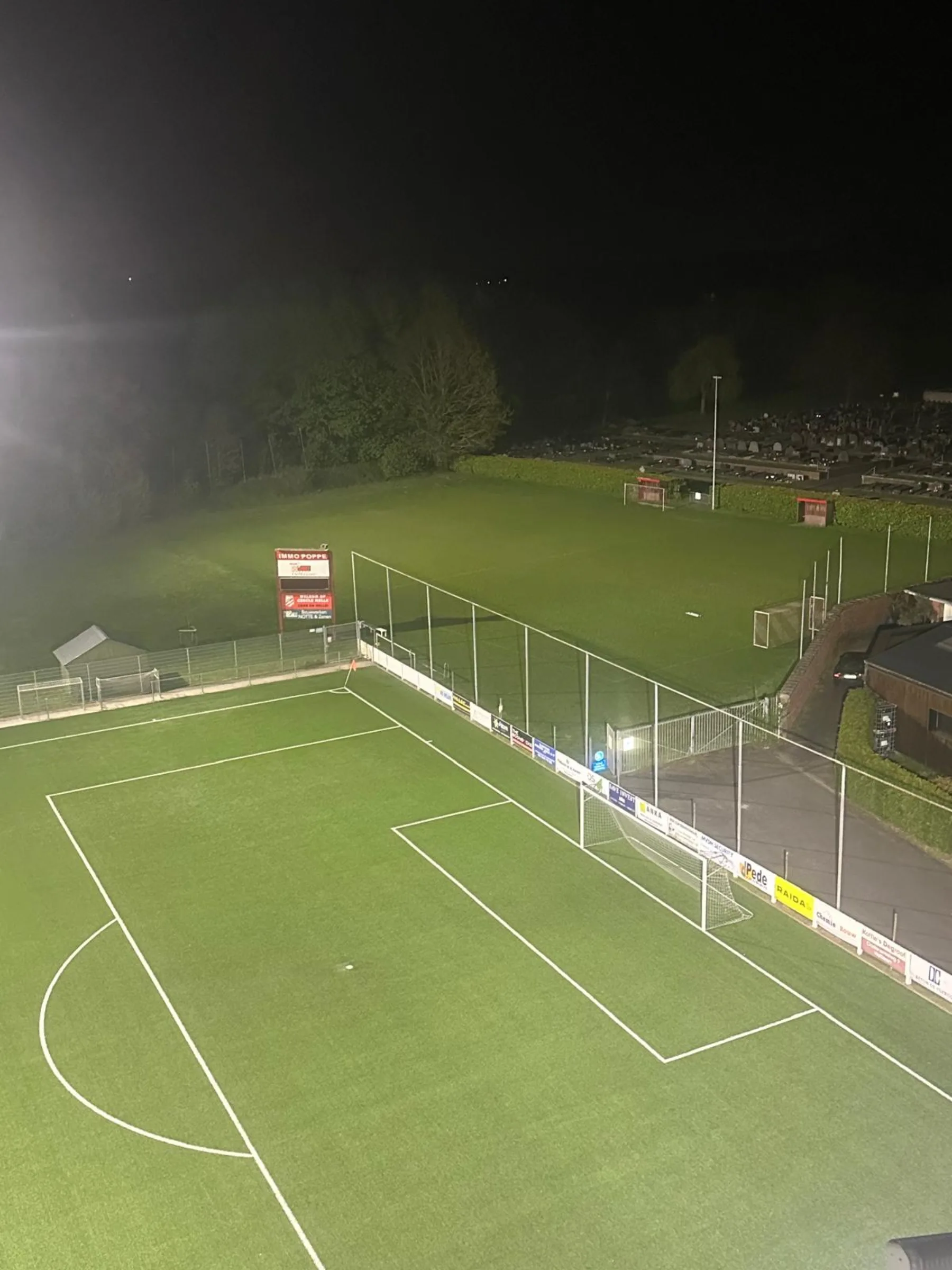 Dry slope en infrastructuur bij Cercle Melle