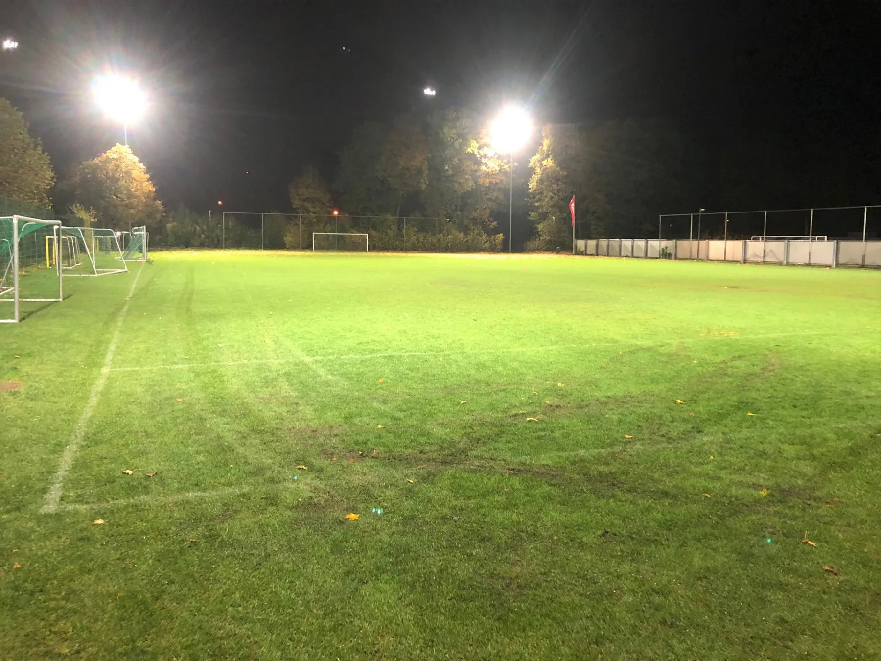 Sportverlichting bij FC Lembeke-Kaprijke