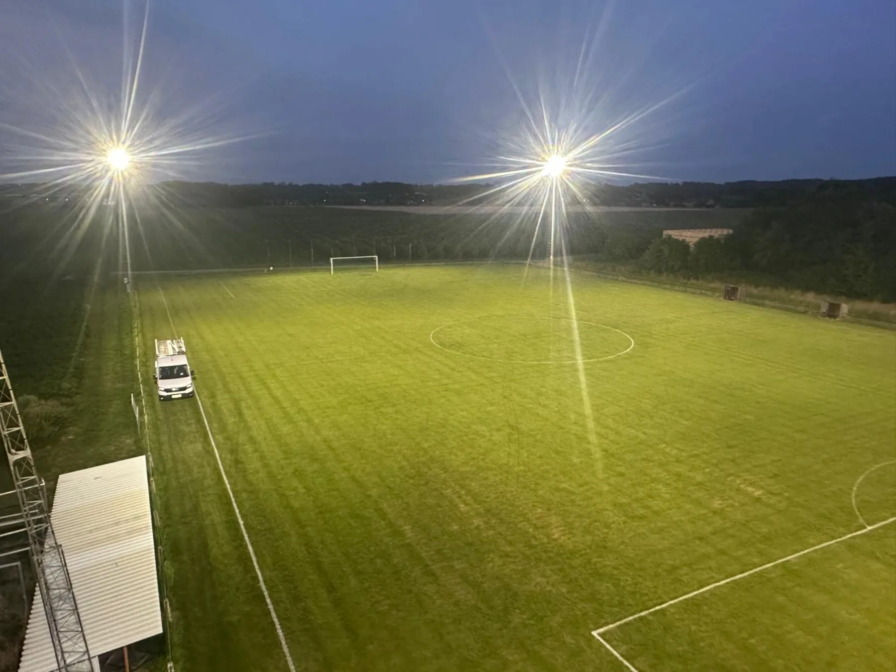 Dry slope en infrastructuur bij FC Vliermaal