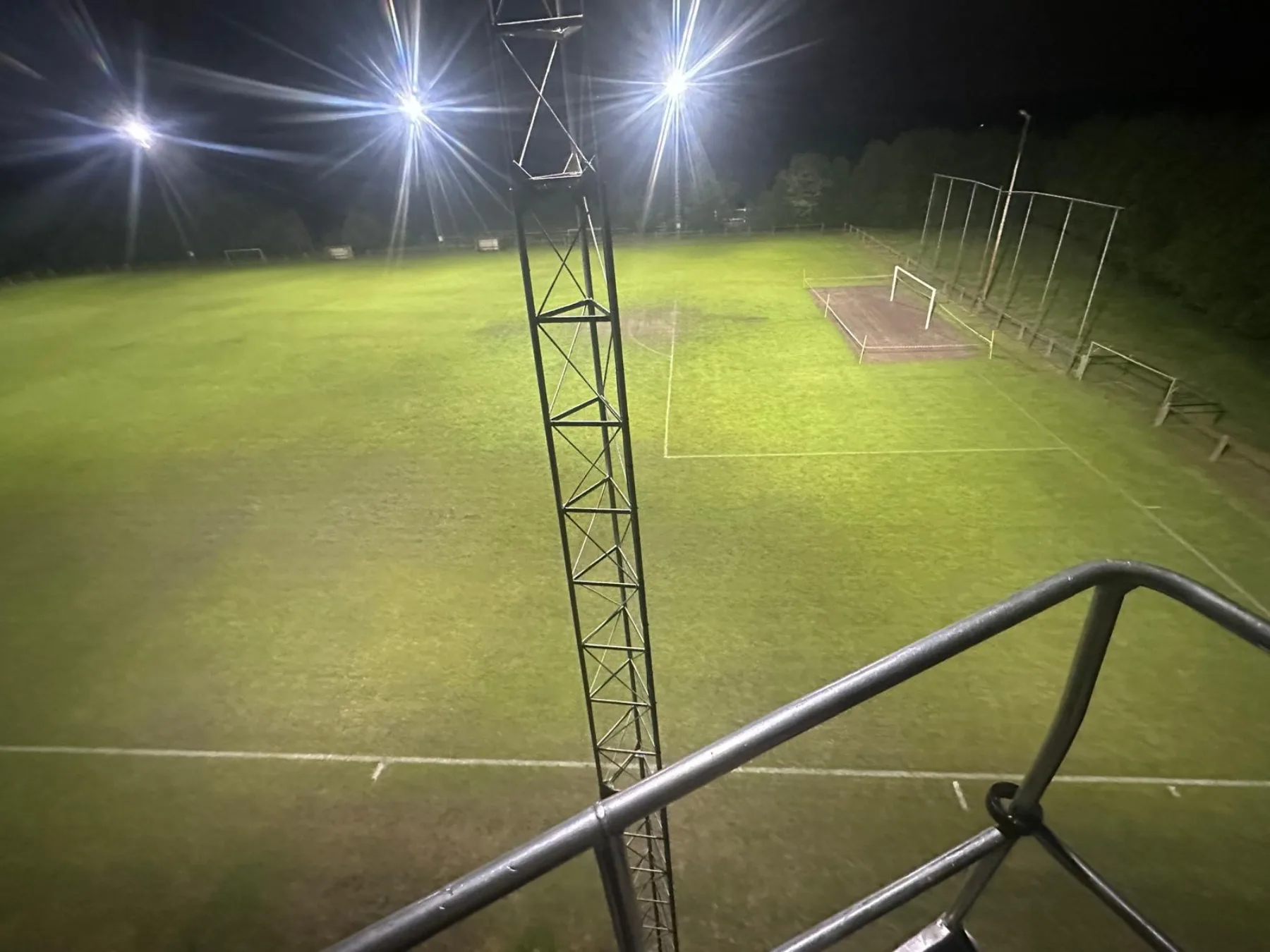 Dry slope en infrastructuur bij KFC Pulle