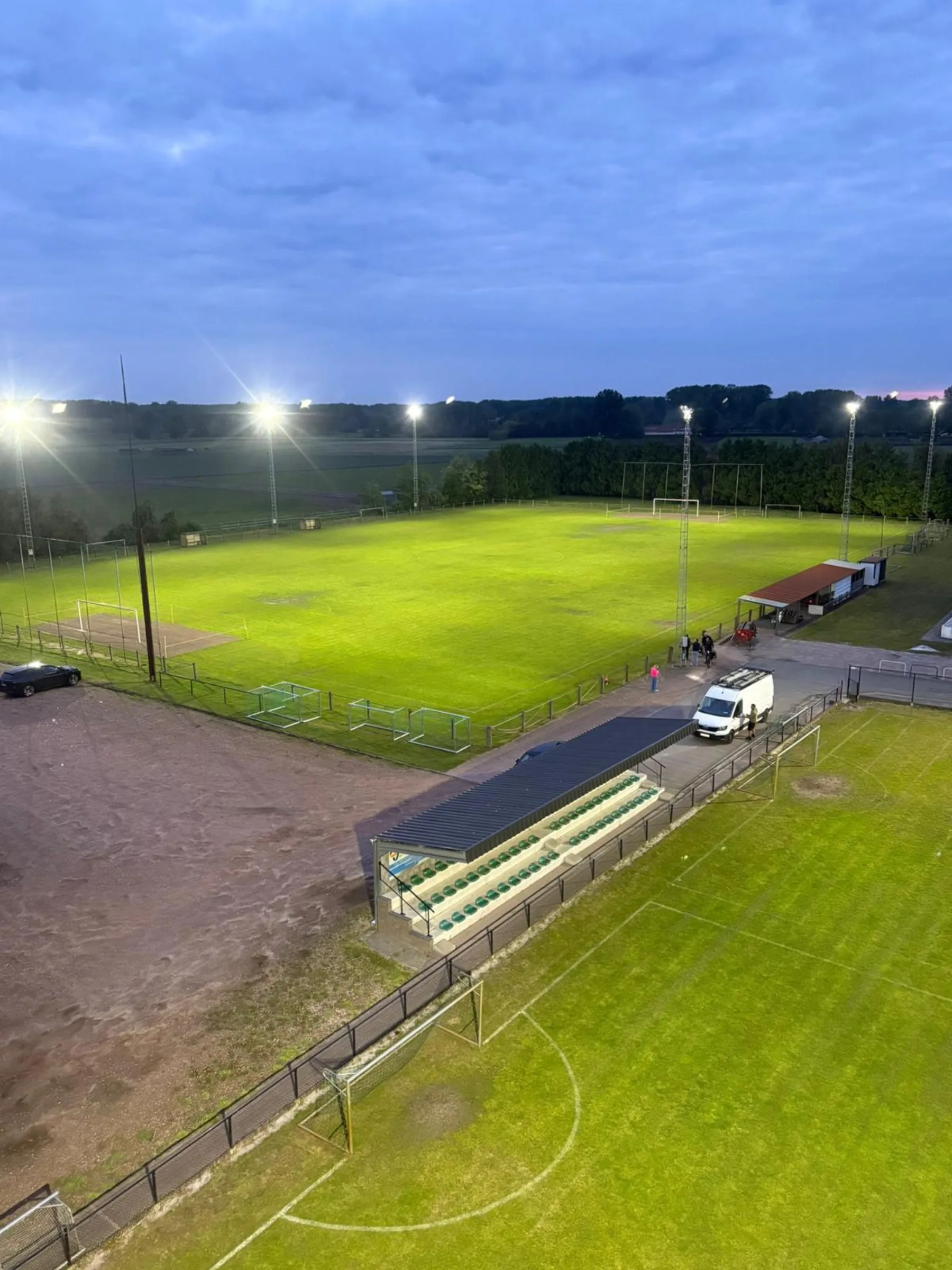 Sportlocatie bij KFC Pulle