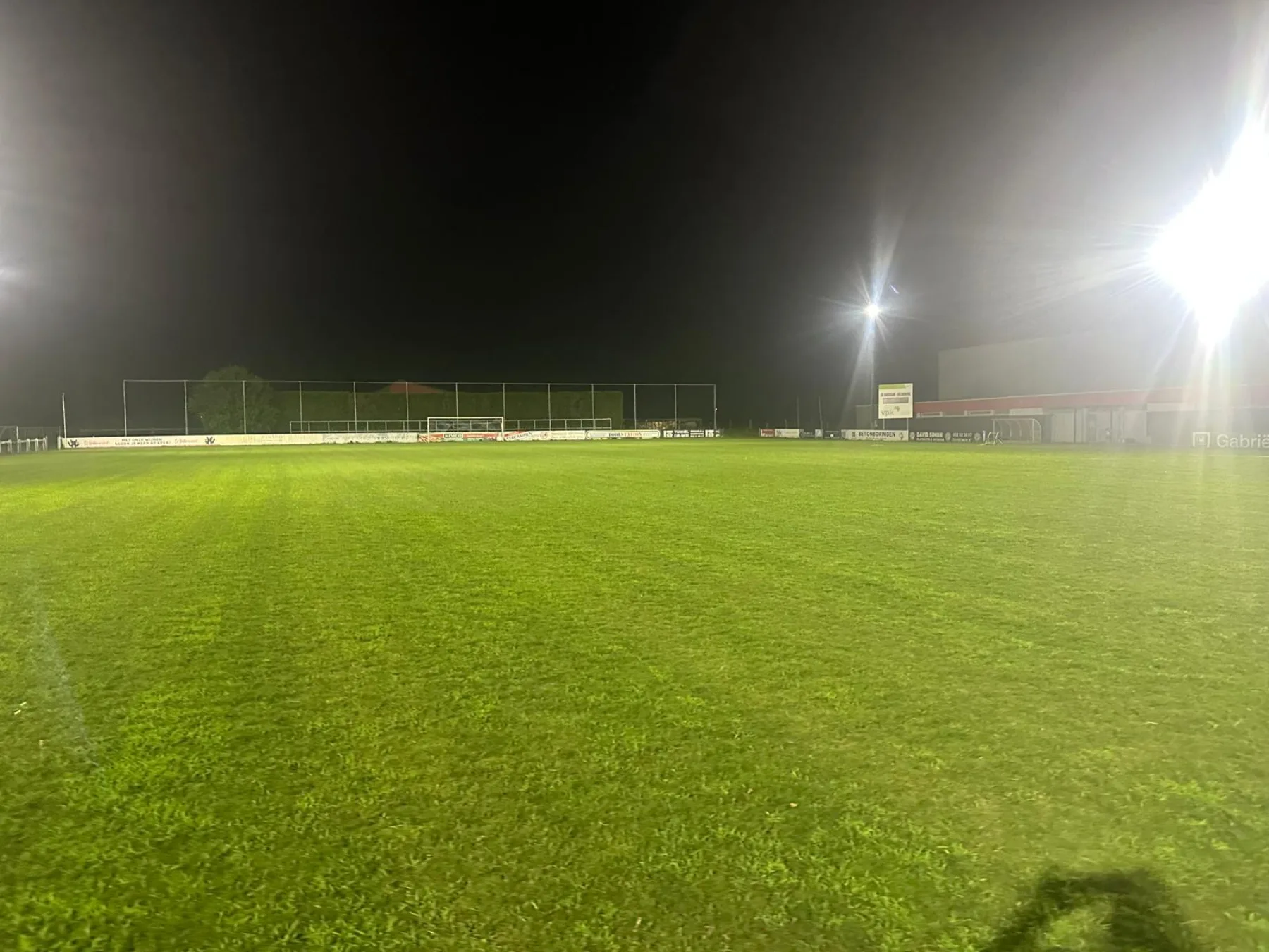 Dry slope en infrastructuur bij KSK Oudegem