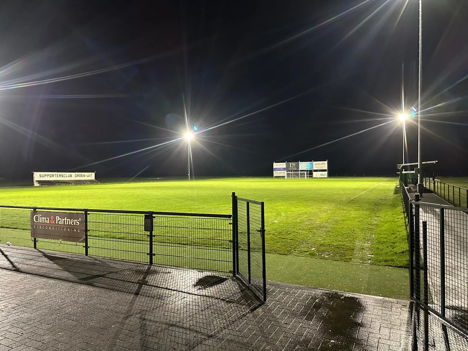 Sportverlichting bij KVC Eendracht Deftinge