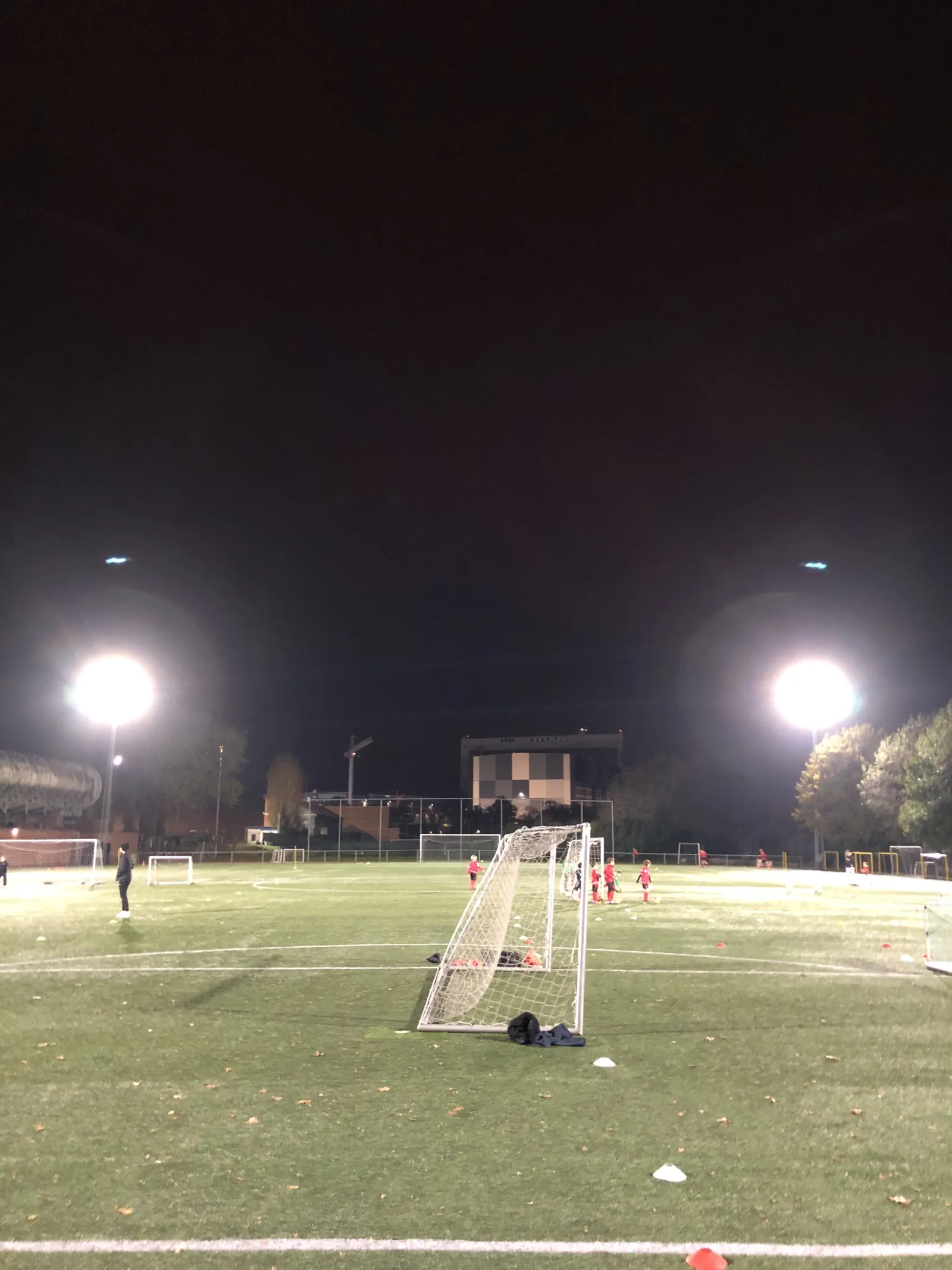 Sportverlichting bij RVC Hoboken