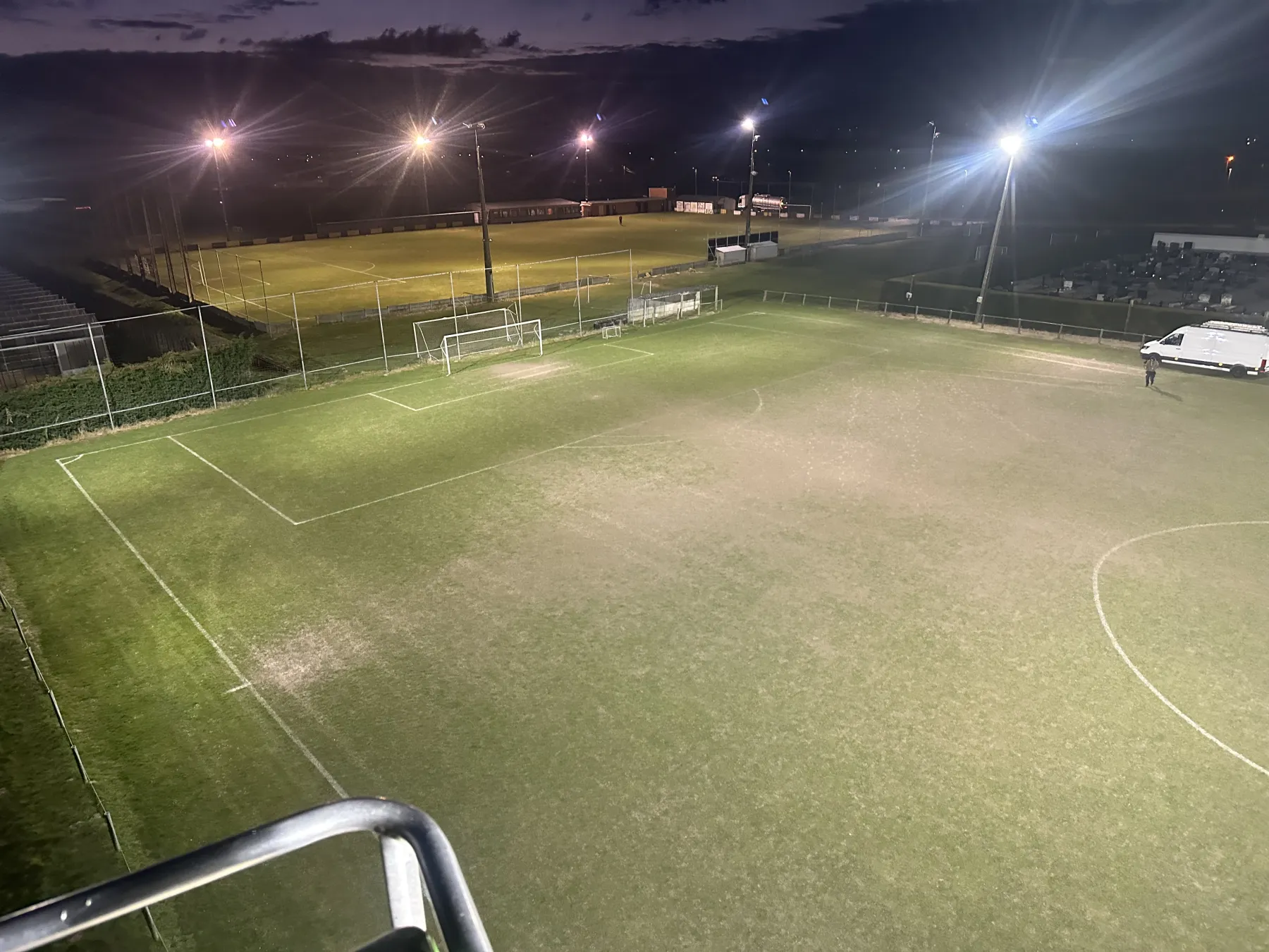 Sportverlichting bij SK Rummen