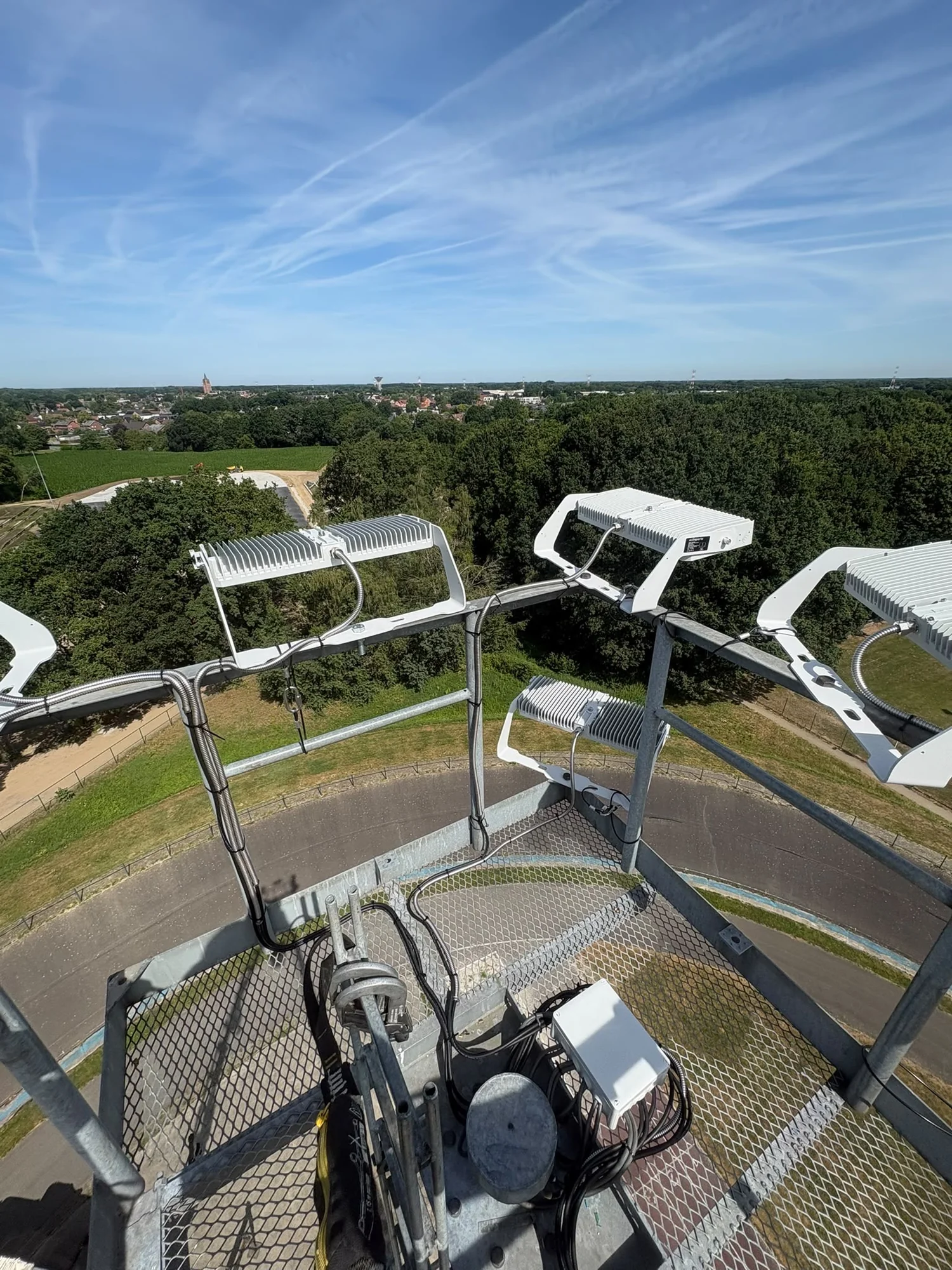 Sportverlichting bij Stad Peer