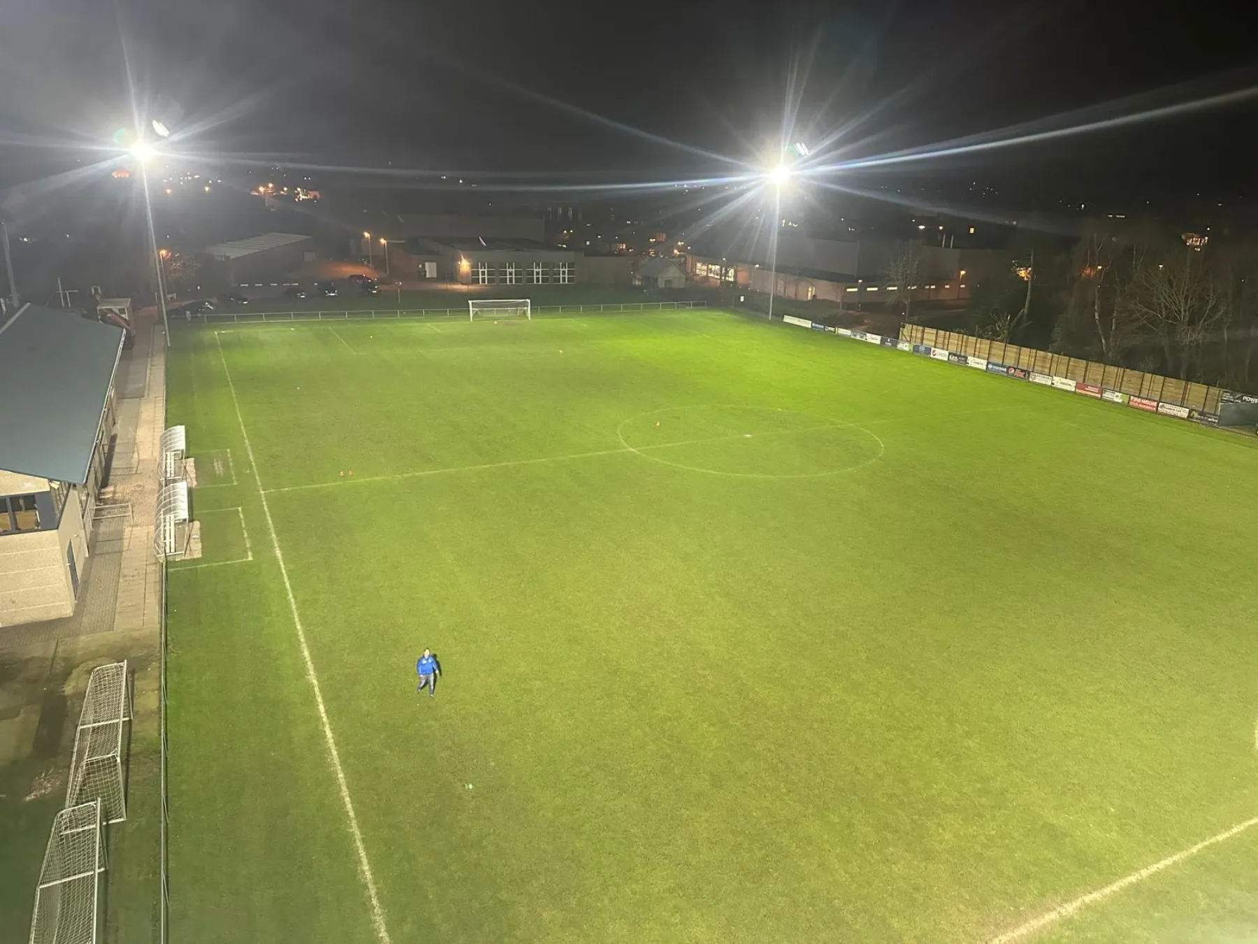 Sportverlichting bij SVD Kortemark