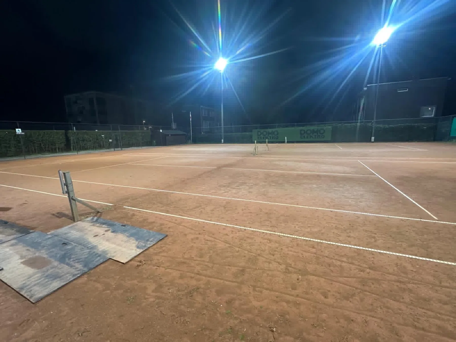 Sportverlichting bij TC Avia