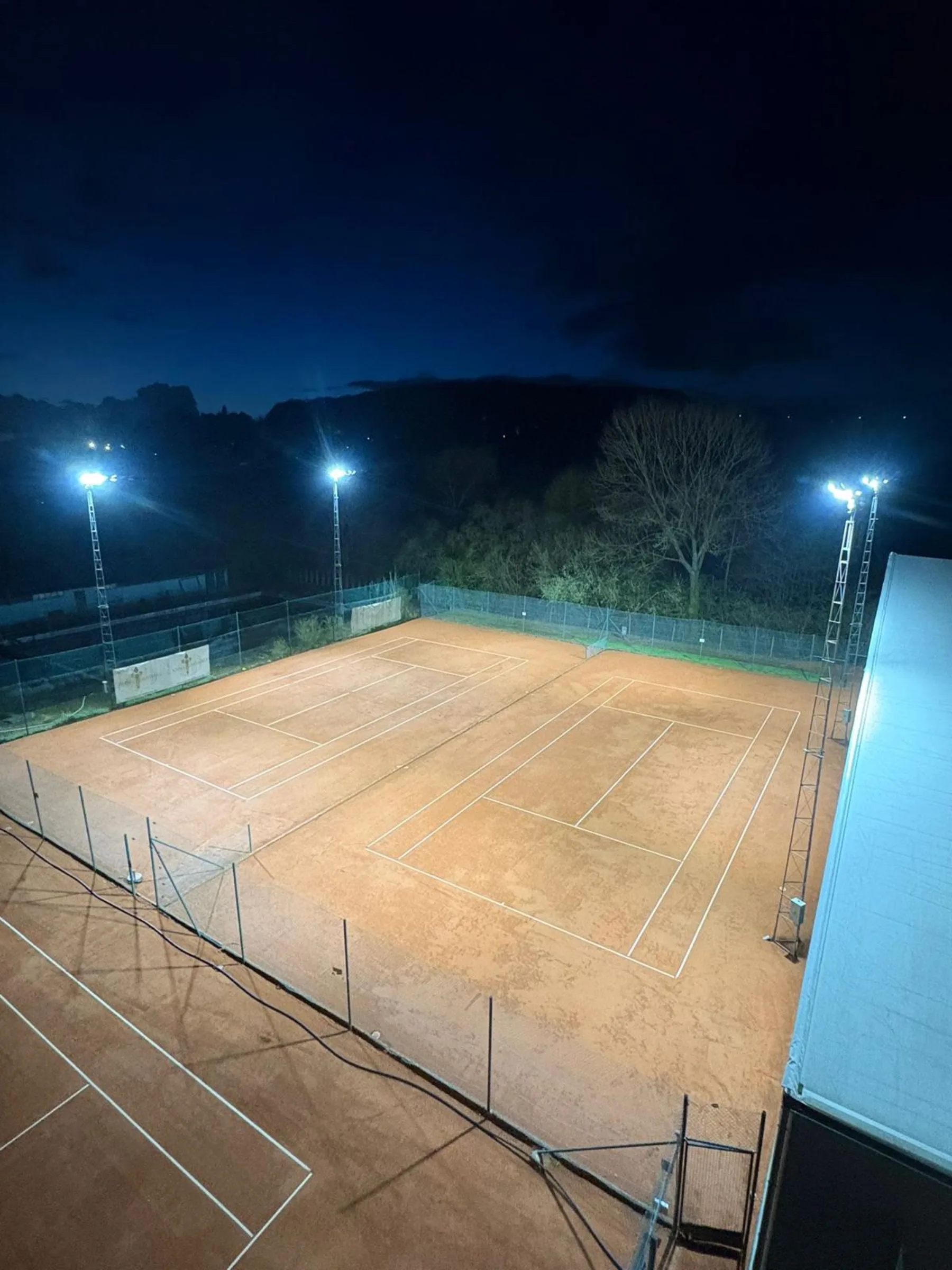 Sportlocatie bij TC Park Ronse